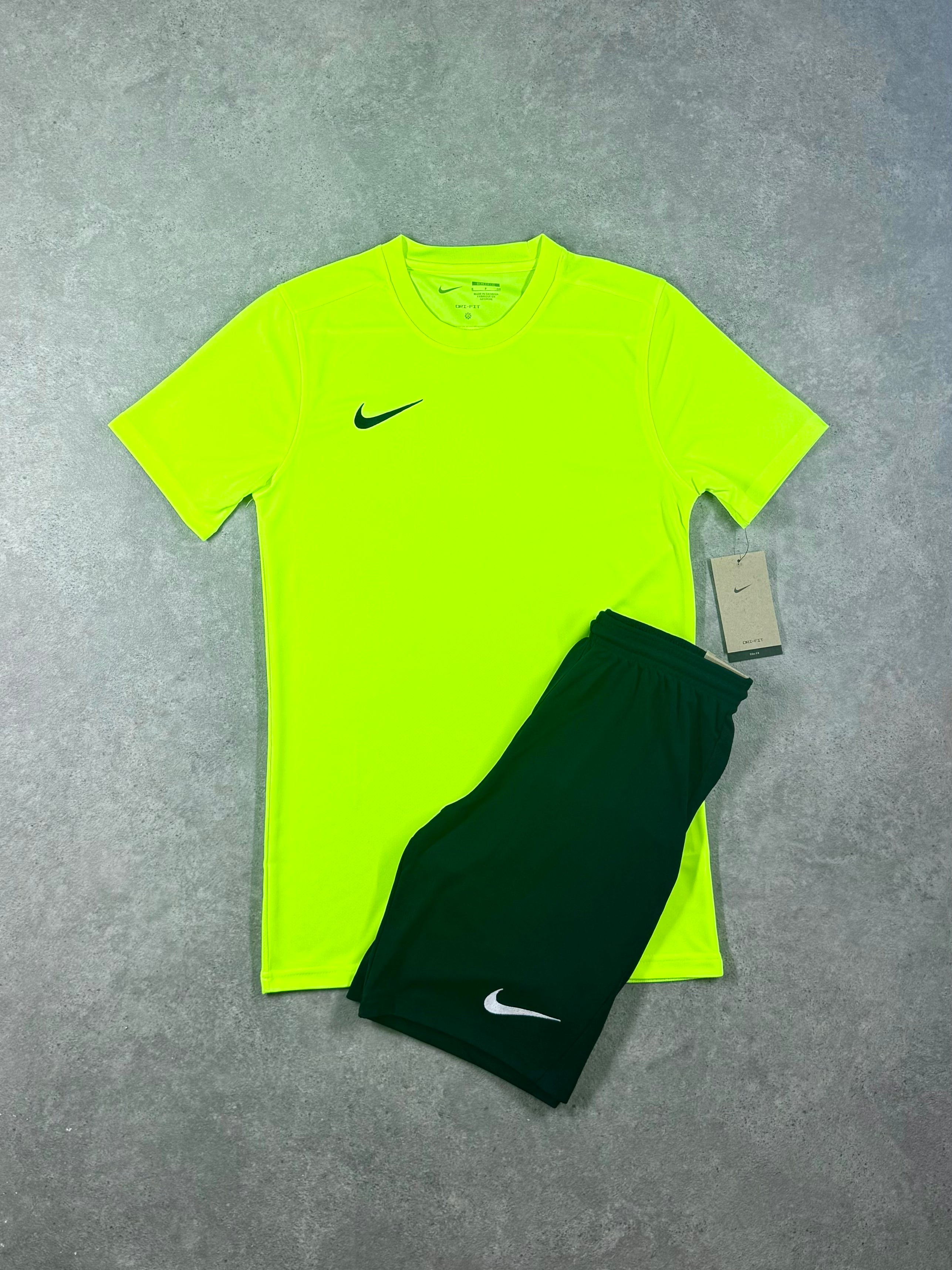 Nike - Dri Fit Set - Volt/Black
