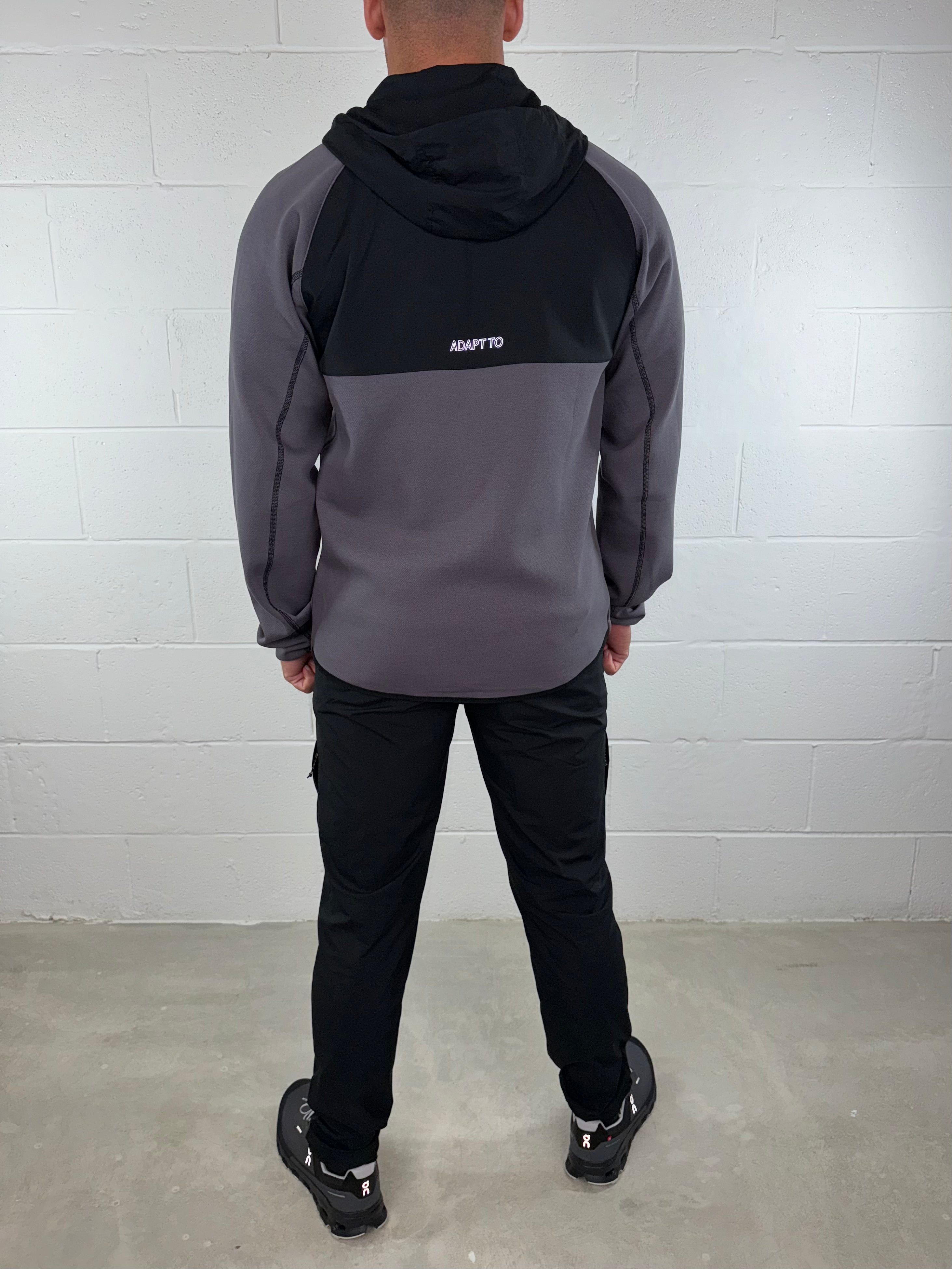 Adapt To - Expedition Cargo Tracksuit - Black