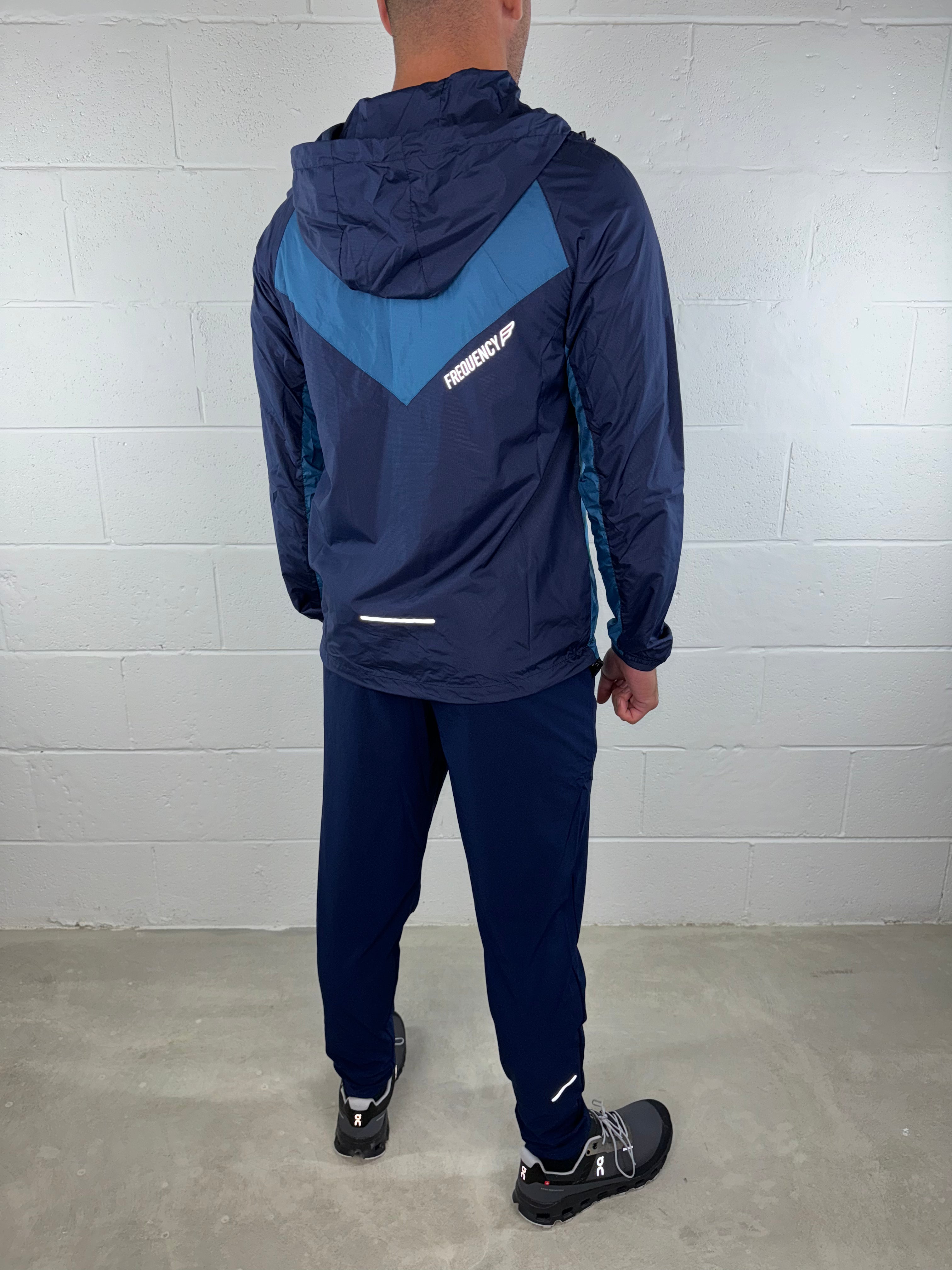 Frequency - Willpower Tech Tracksuit - Blue/Navy