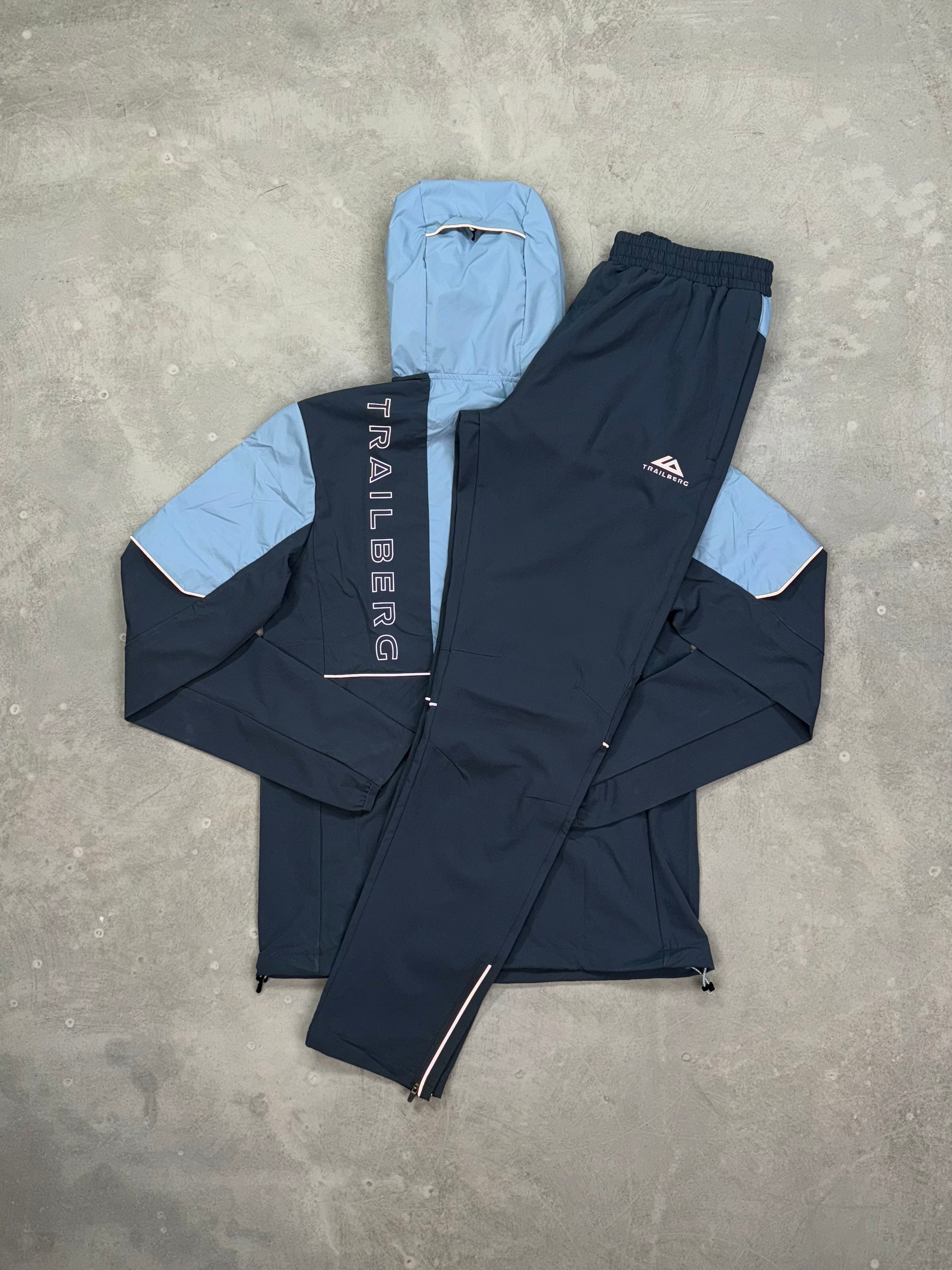 Trailberg - Vertigo Tracksuit - Ice Blue/Grey