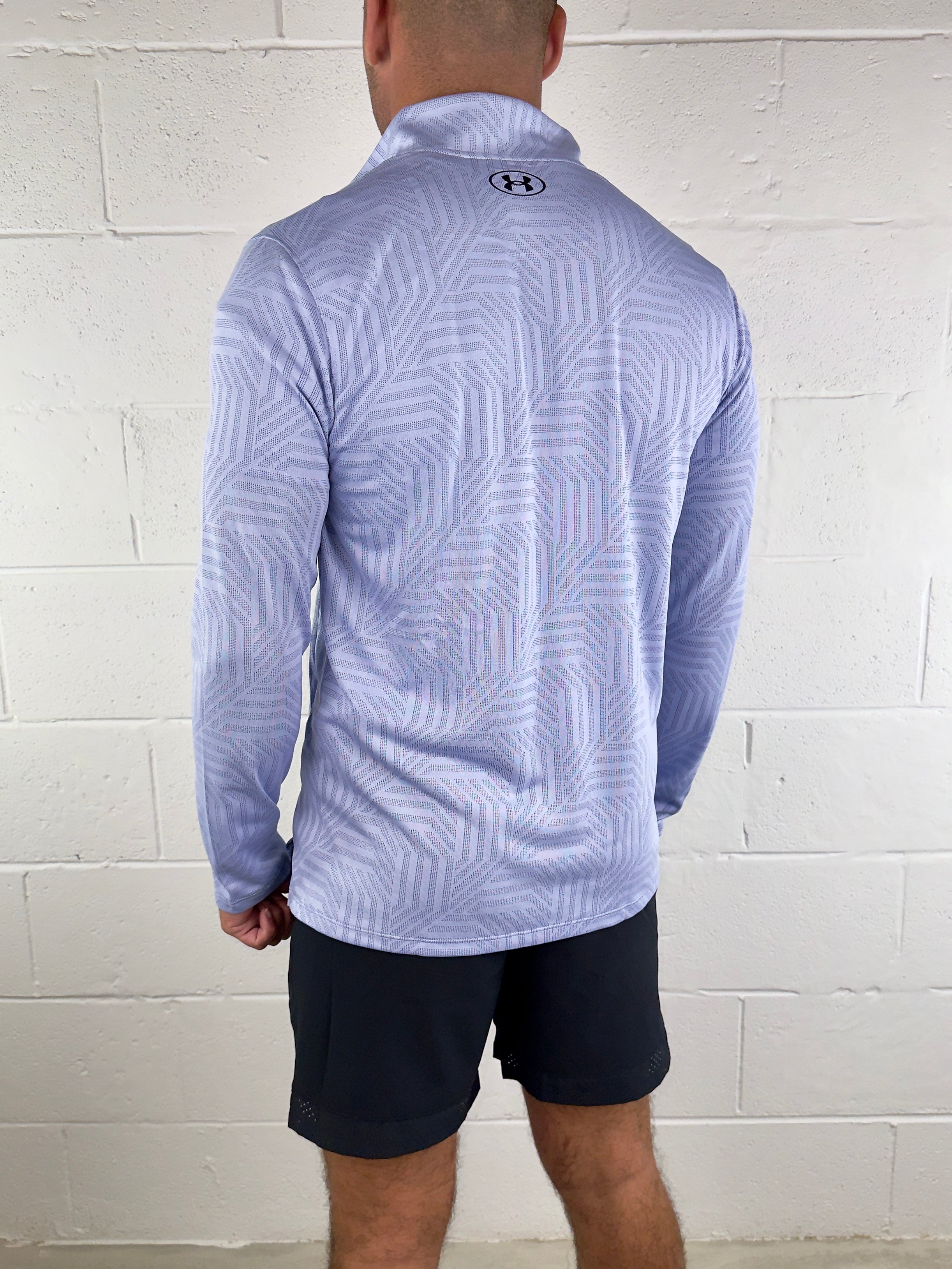 Under Armour - Jacquard 1/4 Zip Set - Lilac/Black