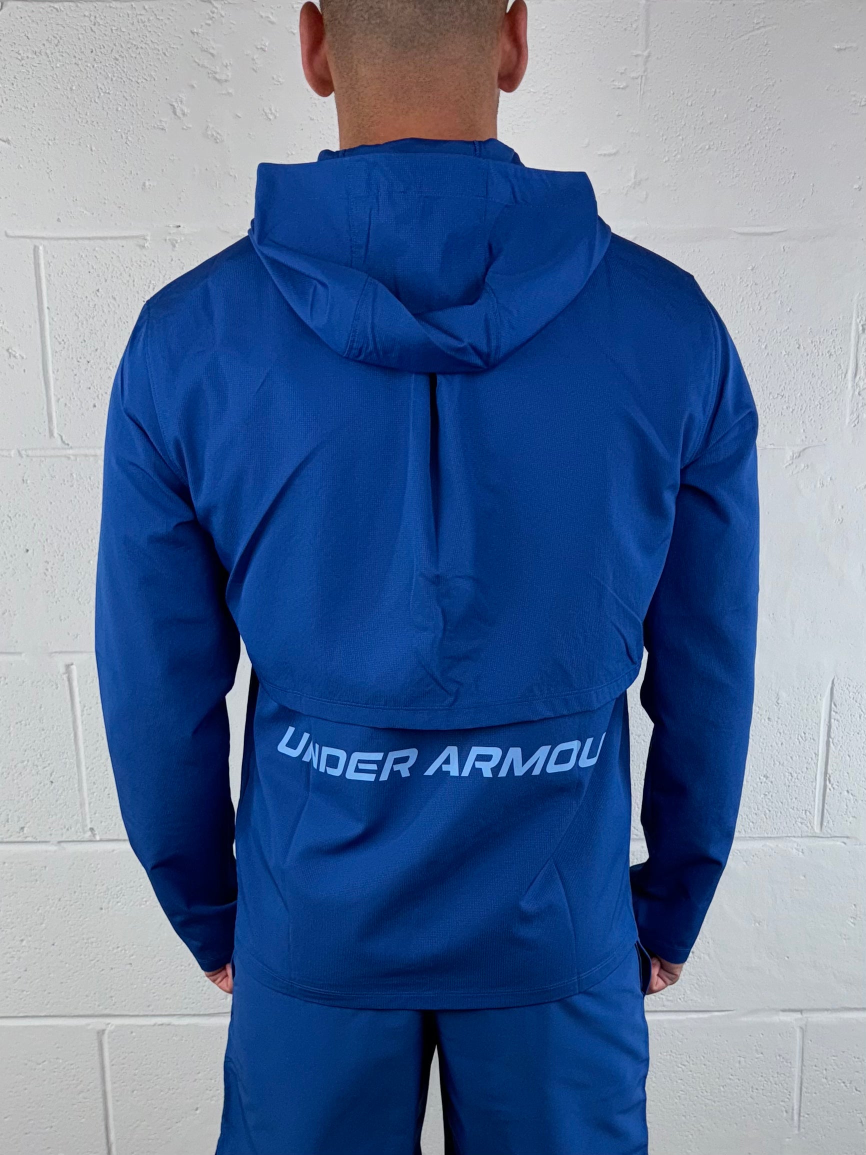 Under Armour - Launch Jacket - Blue/Sky Blue