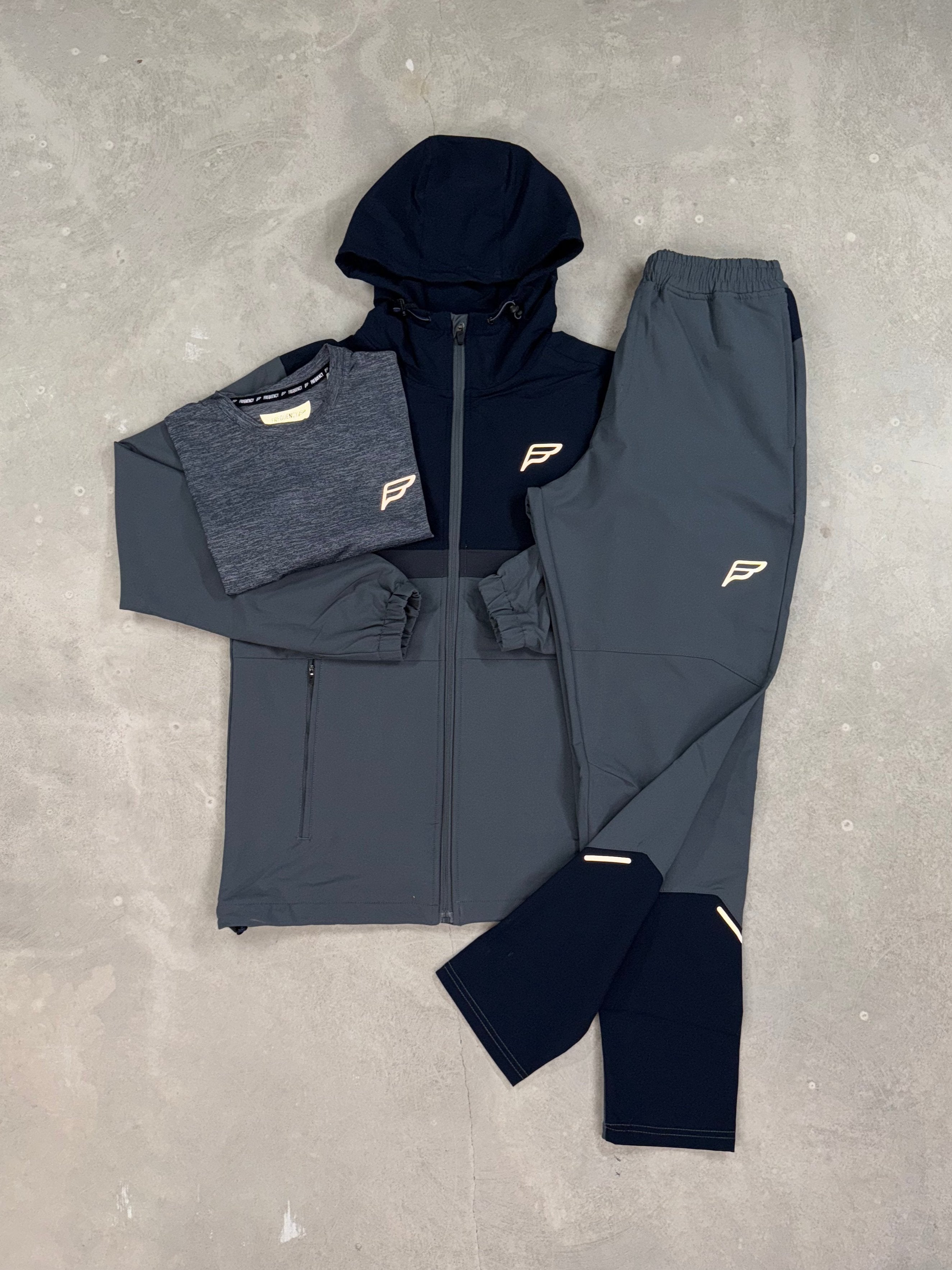 Frequency - Apex Three Piece - Grey/Navy