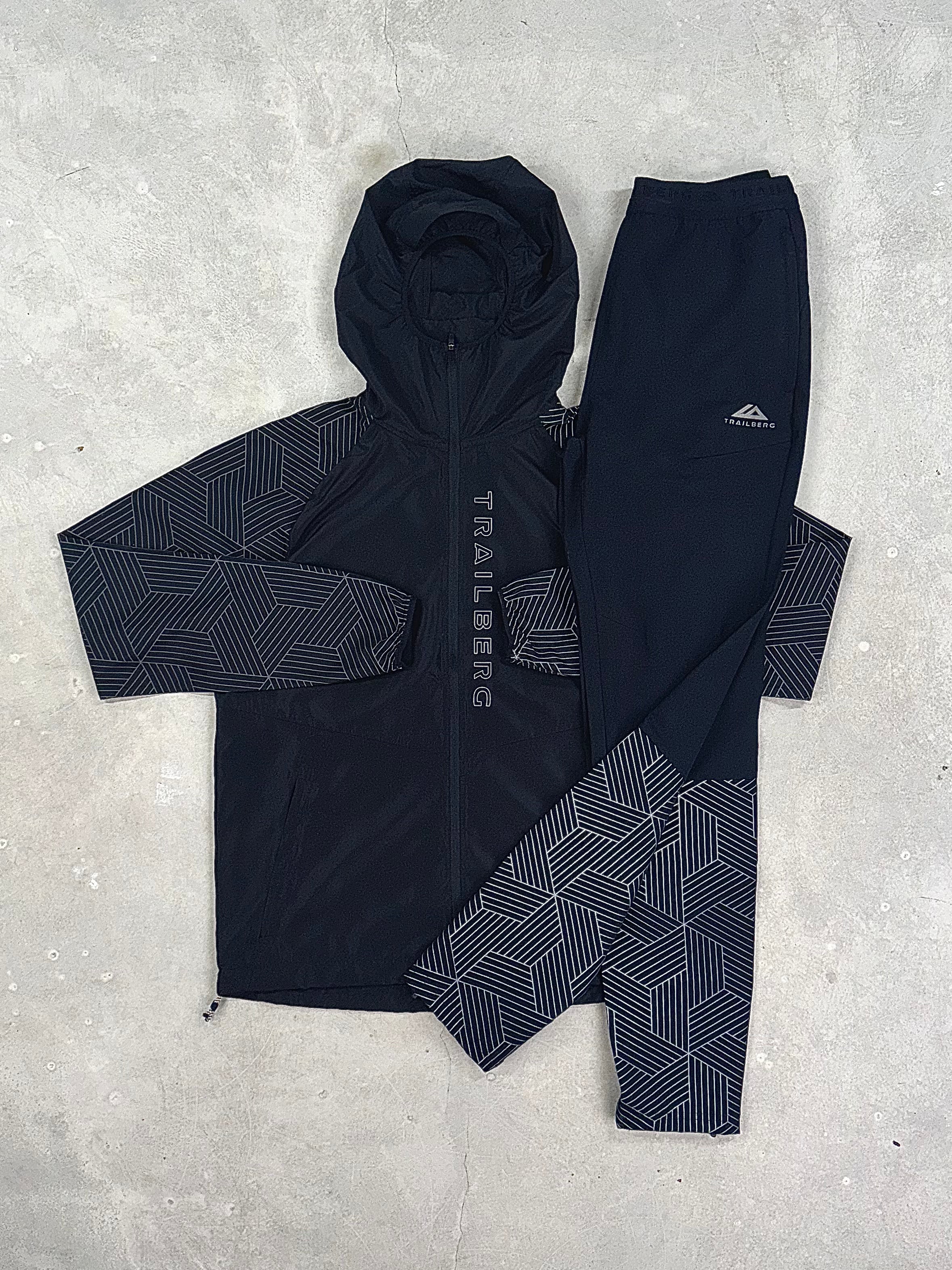 Trailberg - Axis Tracksuit - Black/Reflective