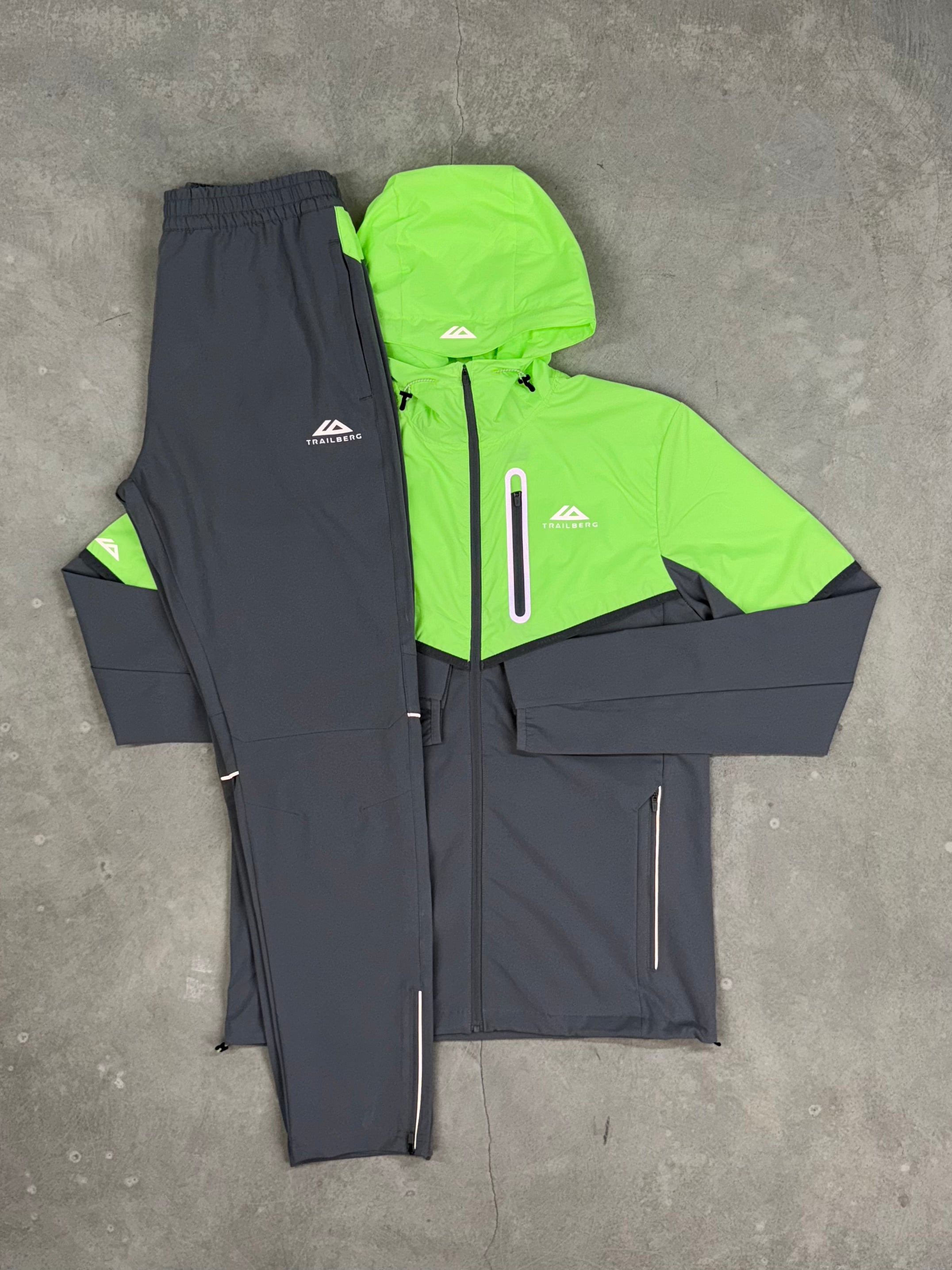 Trailberg - Vertigo 3.0 Tracksuit - Grey/Volt