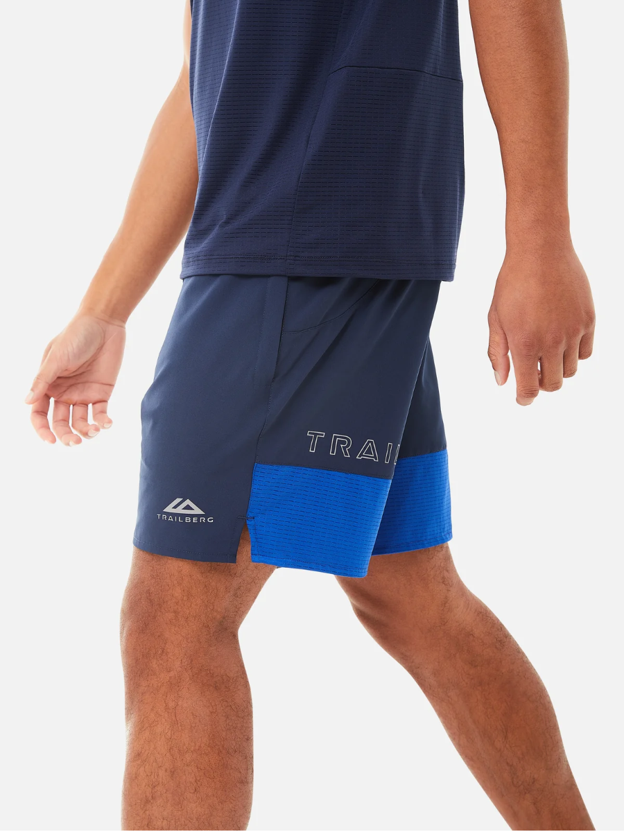 Trailberg - Rapid Dash Shorts - Black Iris/Surf The Web