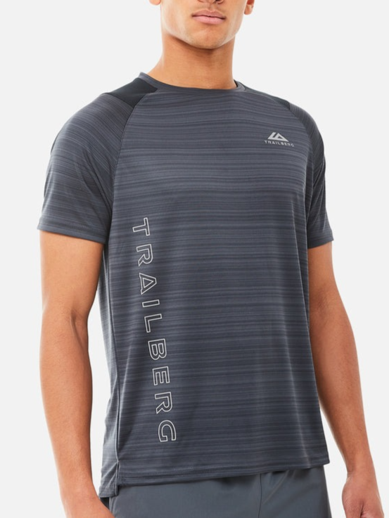 Trailberg - Triathlon AW24 Tee - Ombre Blue/Salute