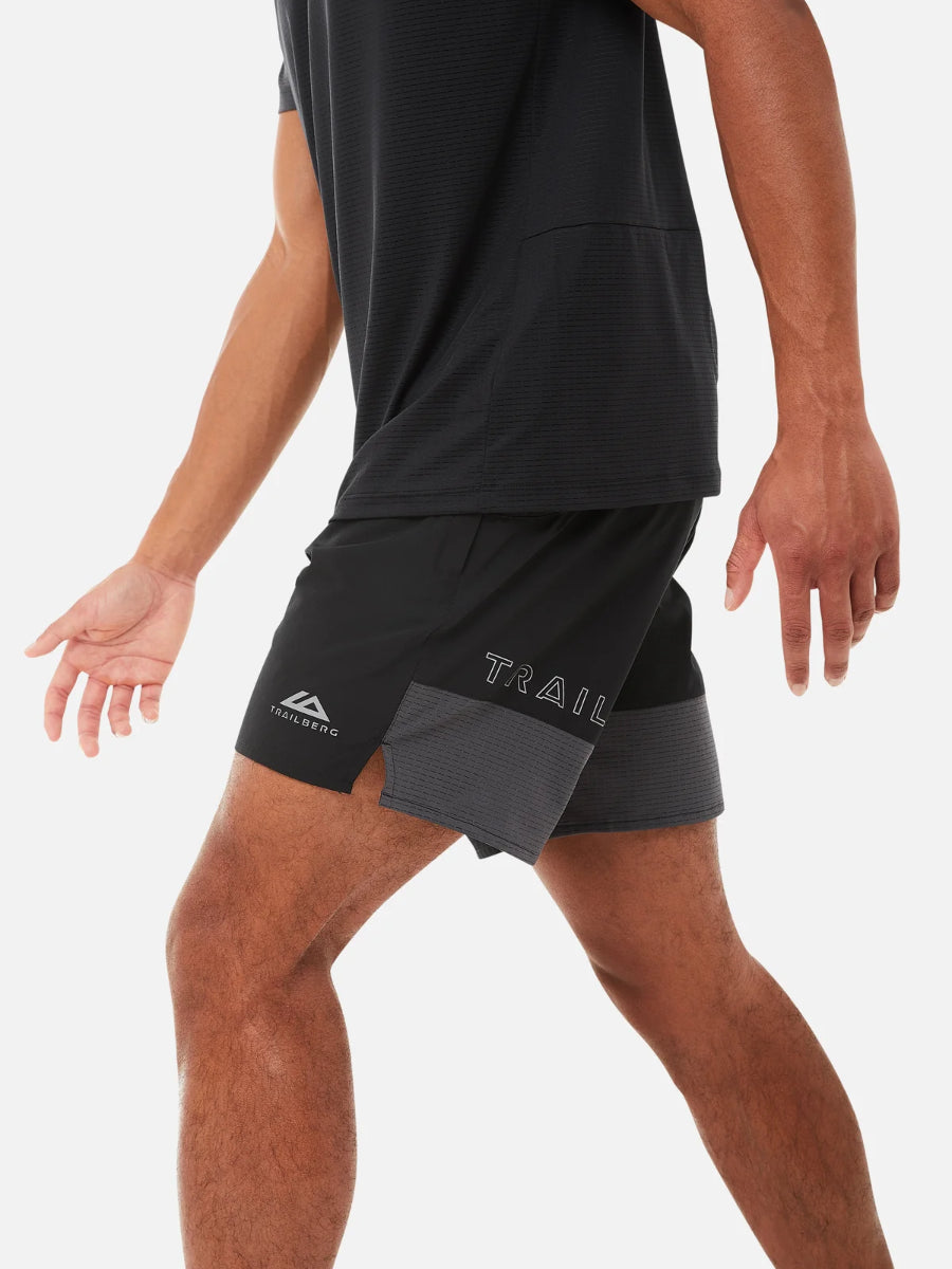 Trailberg - Rapid Dash Shorts - Black/Asphalt