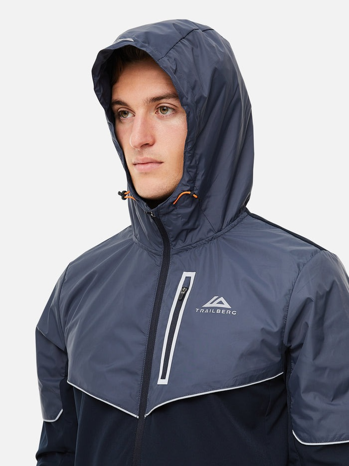 Trailberg - Vertigo 2.0 Hood - Ombre Blue/Salute