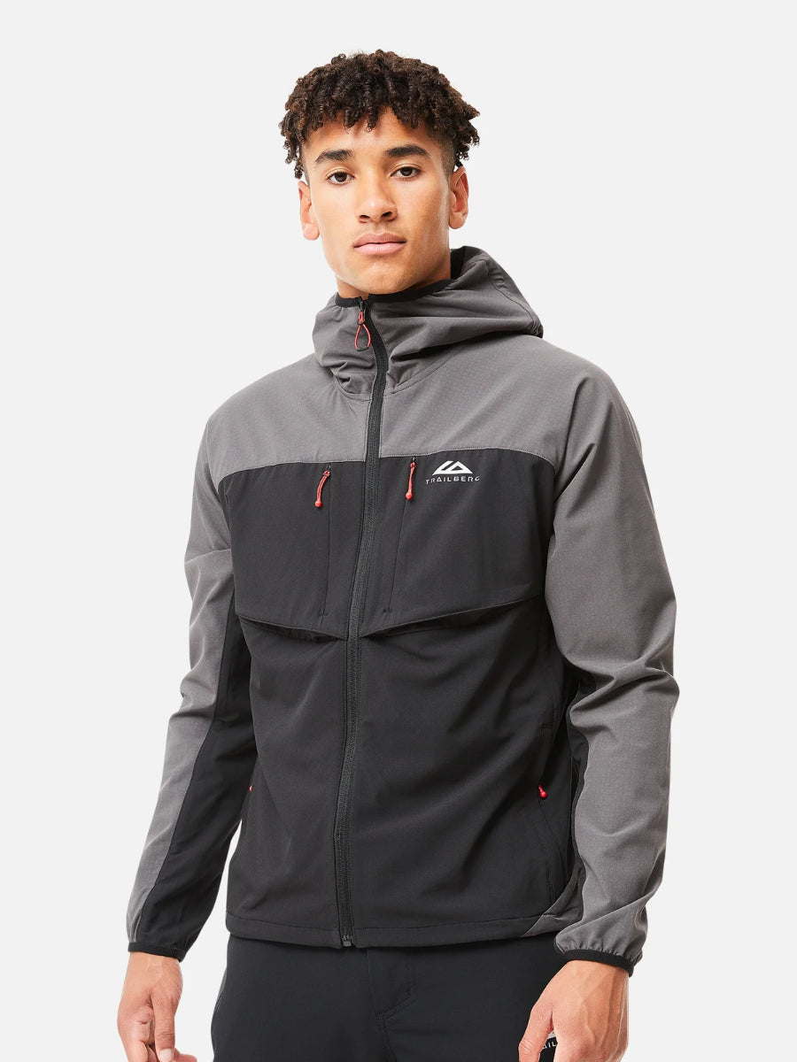 Trailberg - Jura Hood - Black/Grey