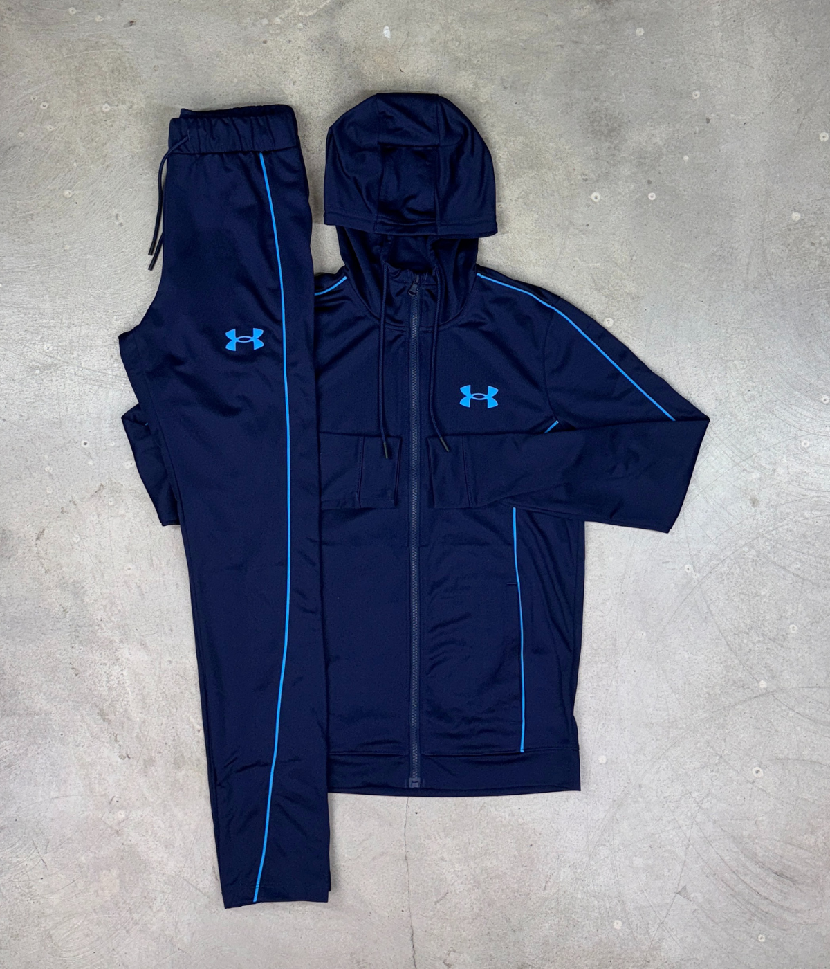 Under Armour - Challenger Tracksuit - Black/Blue