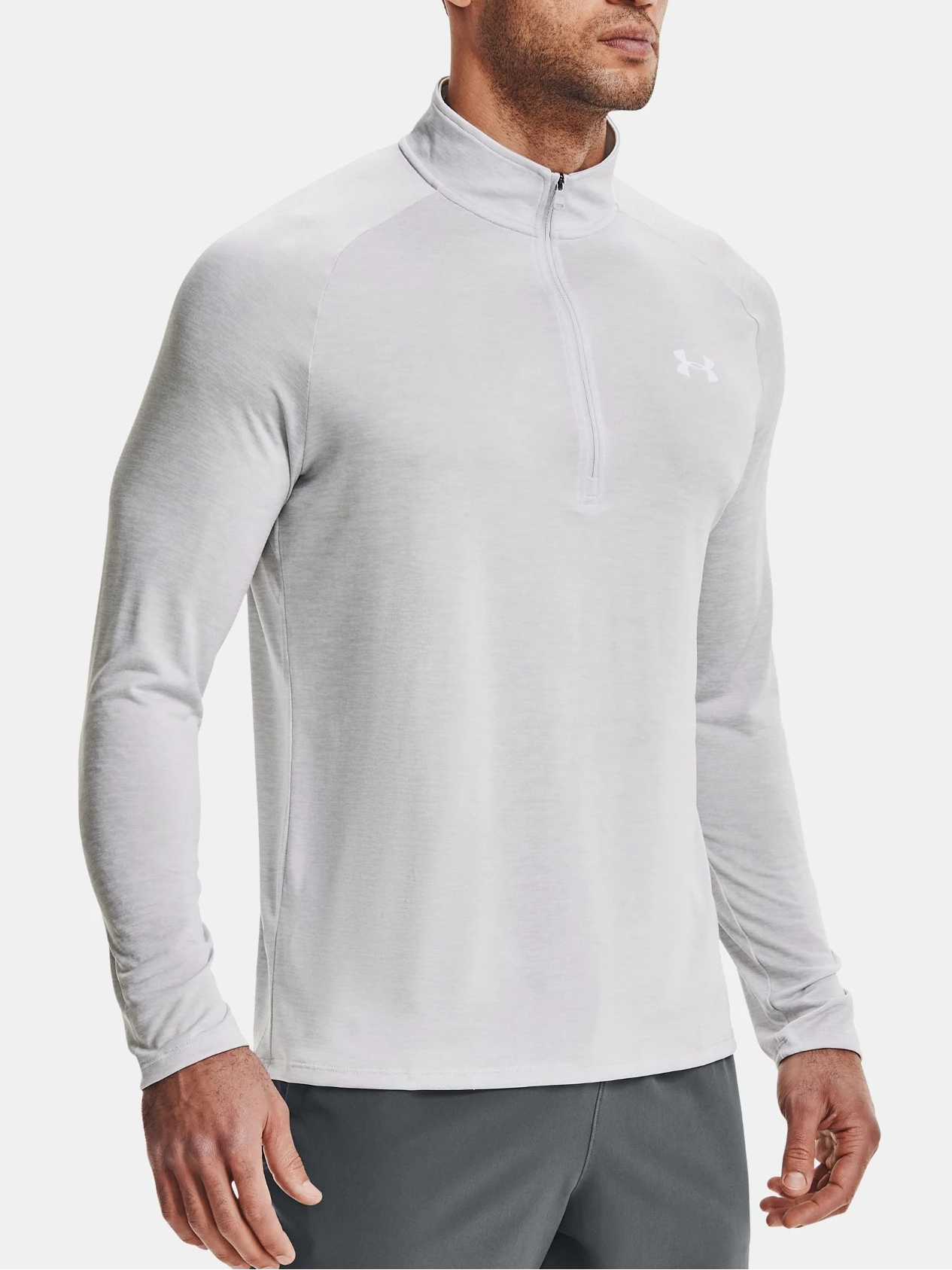 Under Armour - Half Zip - Slate Grey