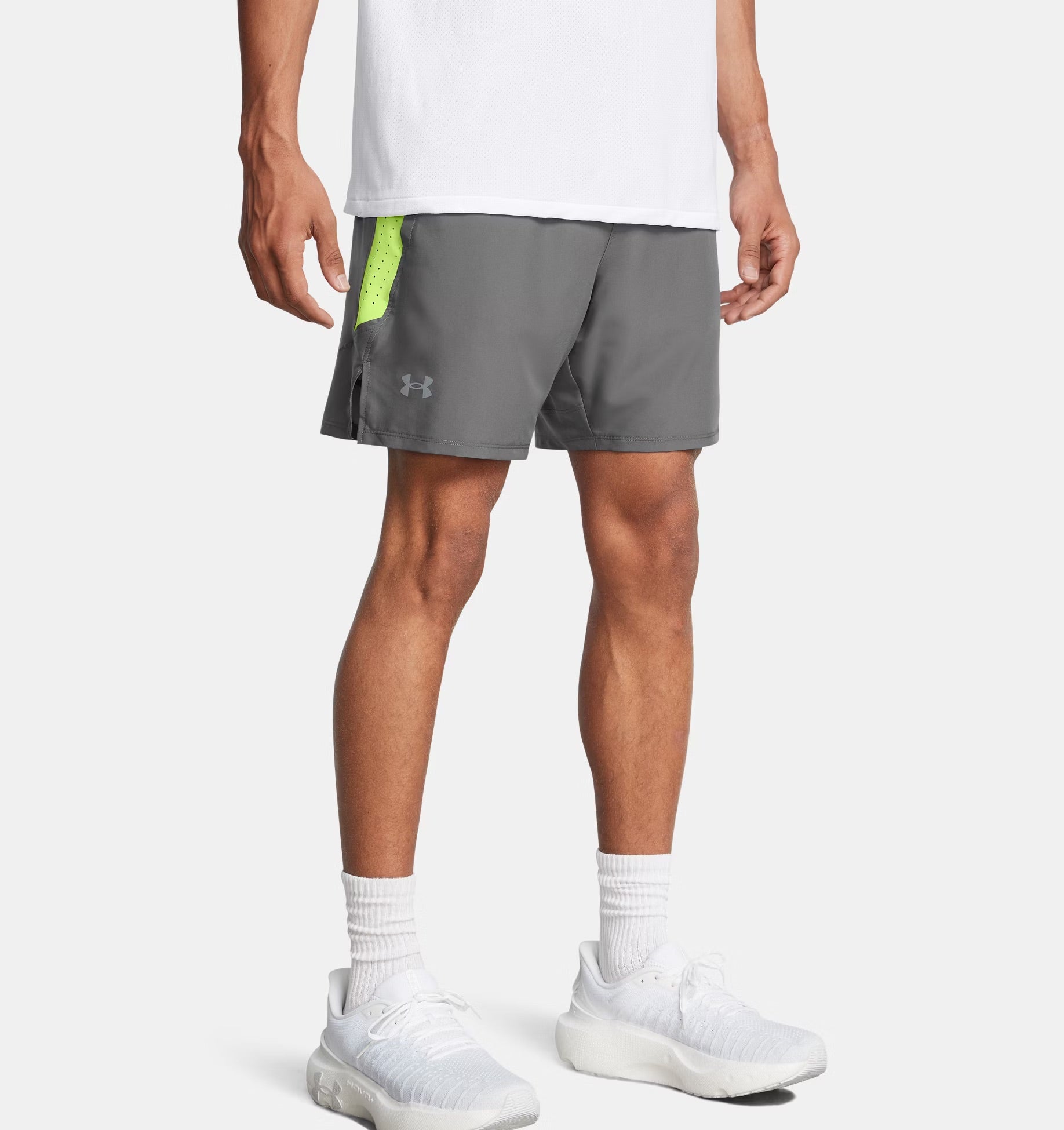 Under Armour - Iso-Chill Shorts - Grey/Volt