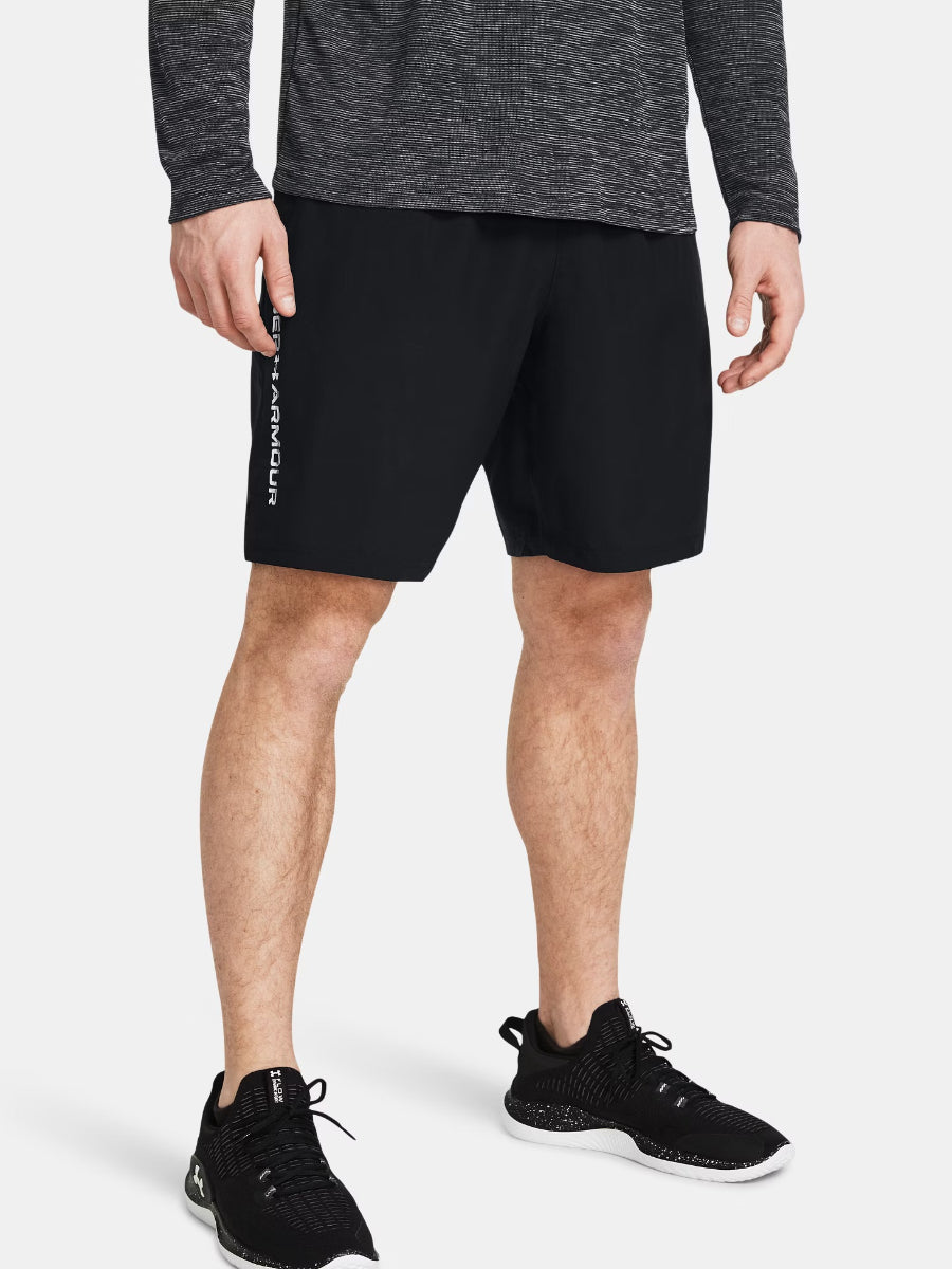 Under Armour - Wordmark Shorts - Black/White