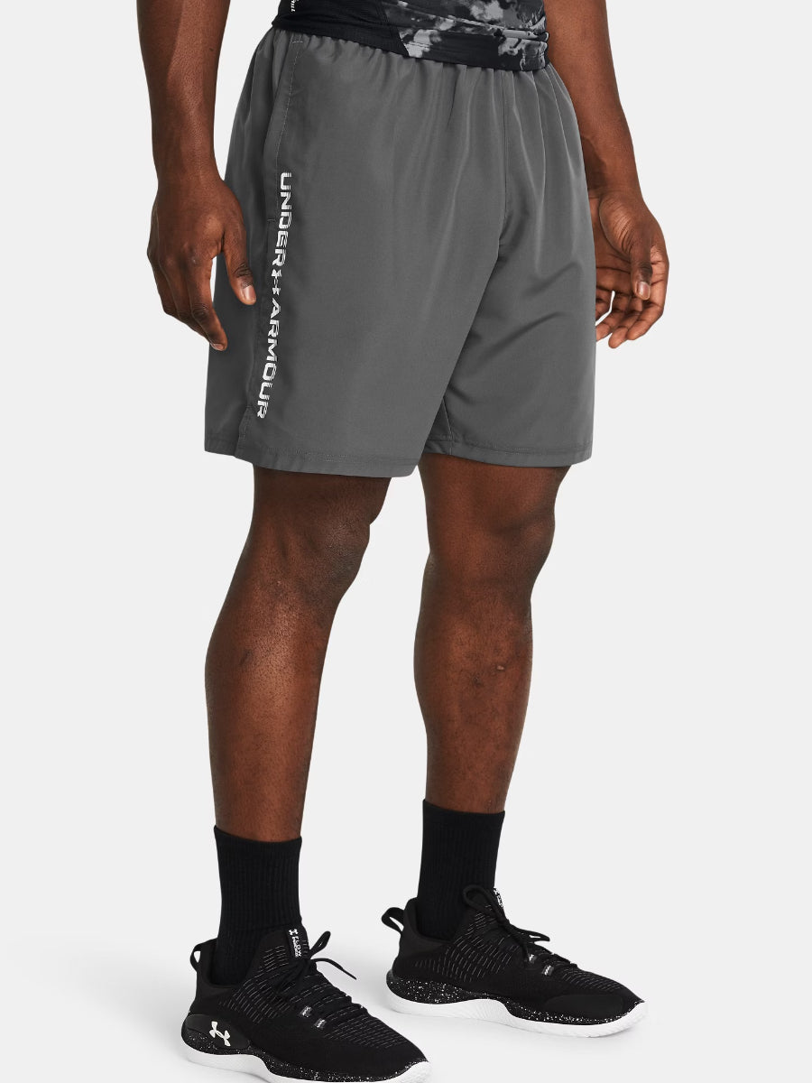 Under Armour - Wordmark Shorts - Grey