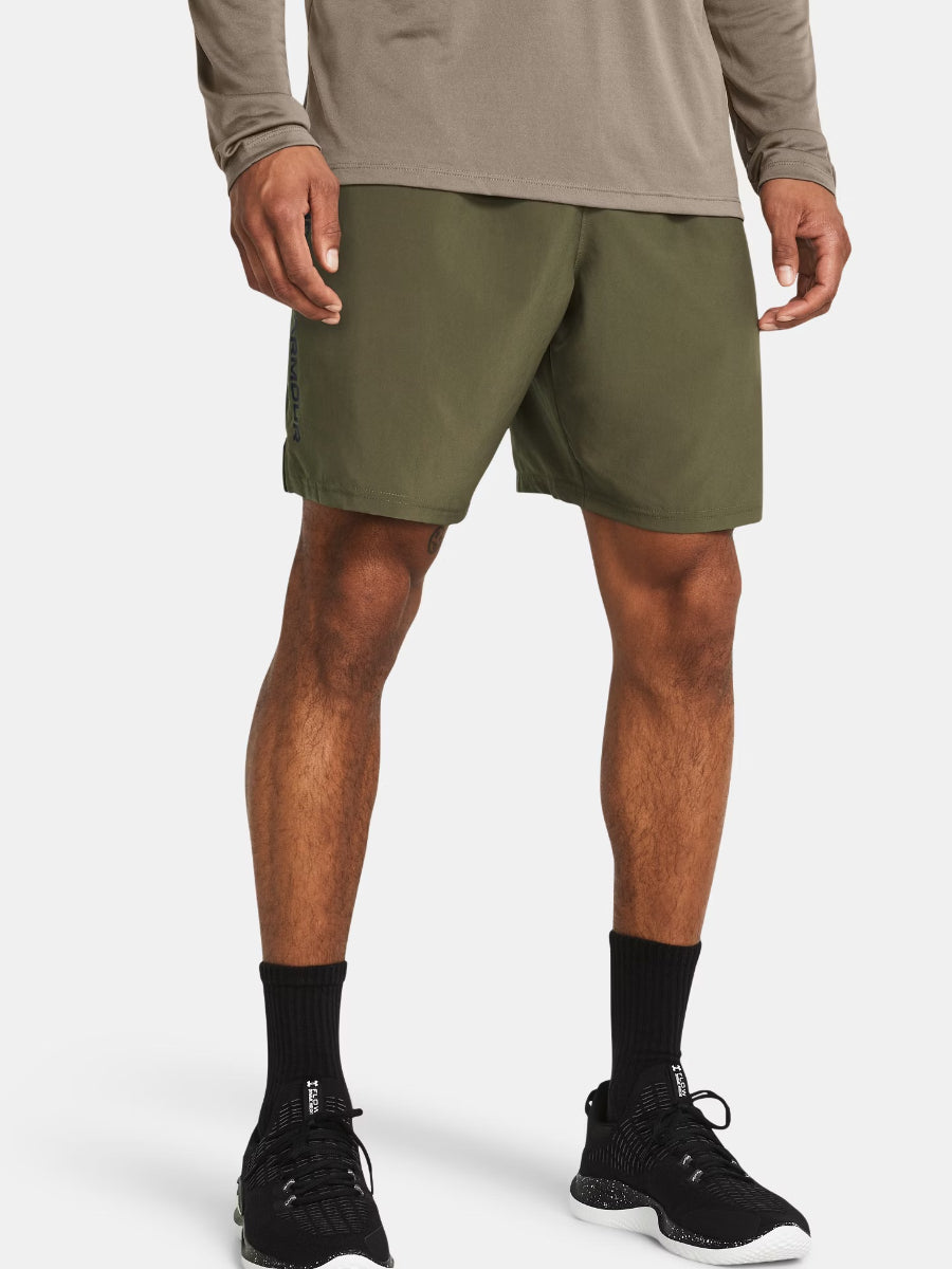 Under Armour - Wordmark Shorts - Khaki