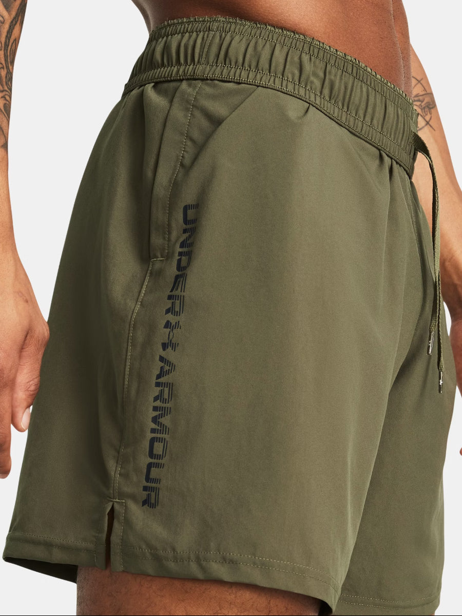 Under Armour - Wordmark Shorts - Khaki