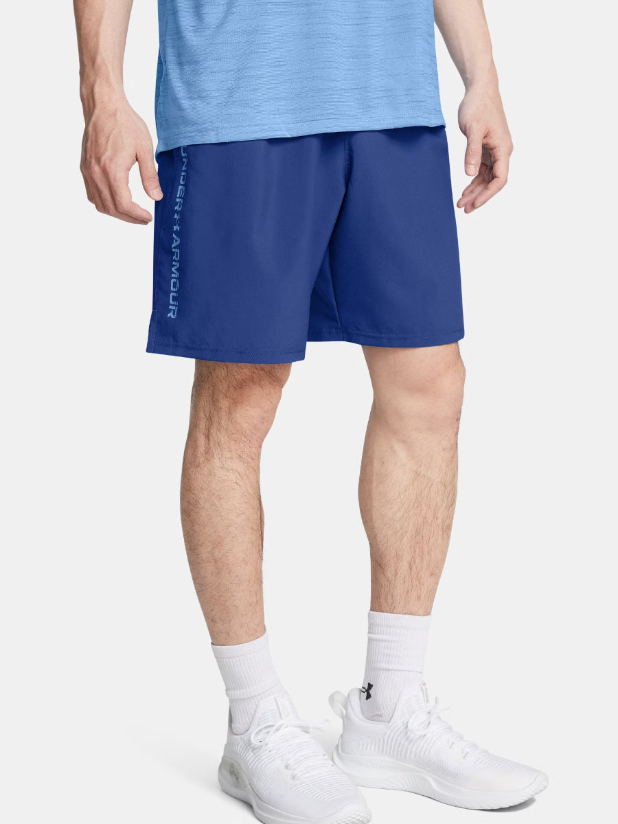 Under Armour - Wordmark Shorts - Blue