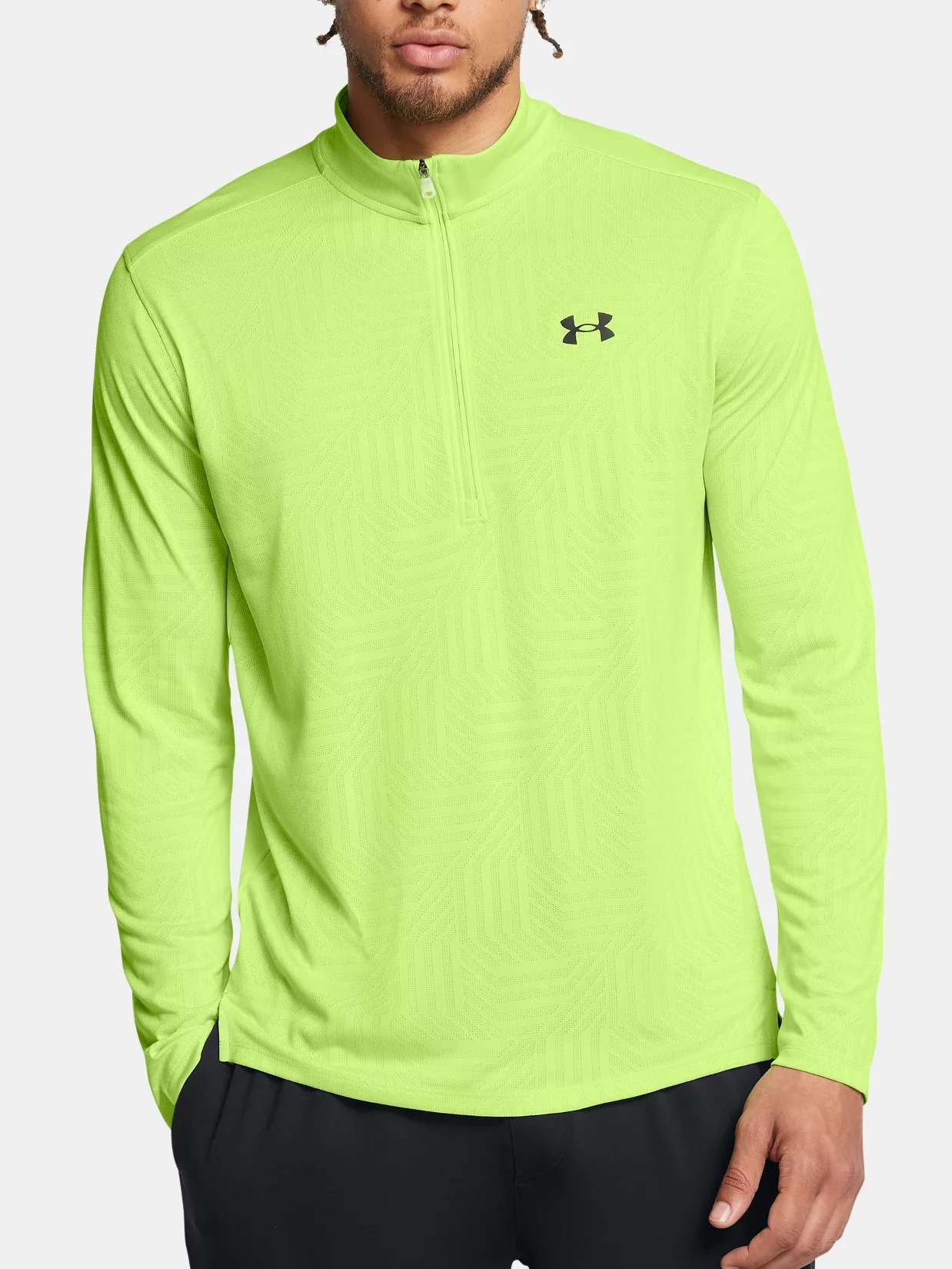 Under Armour - Jacquard Half Zip - Volt