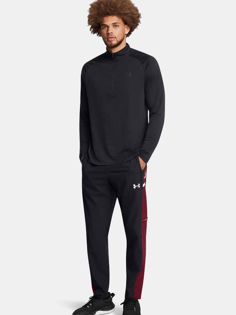 Under Armour - Utility Pants - Black/Maroon