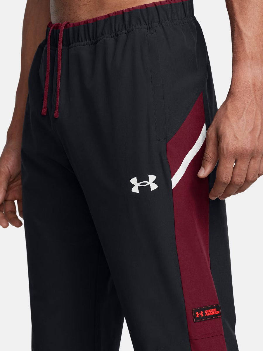 Under Armour - Utility Pants - Black/Maroon