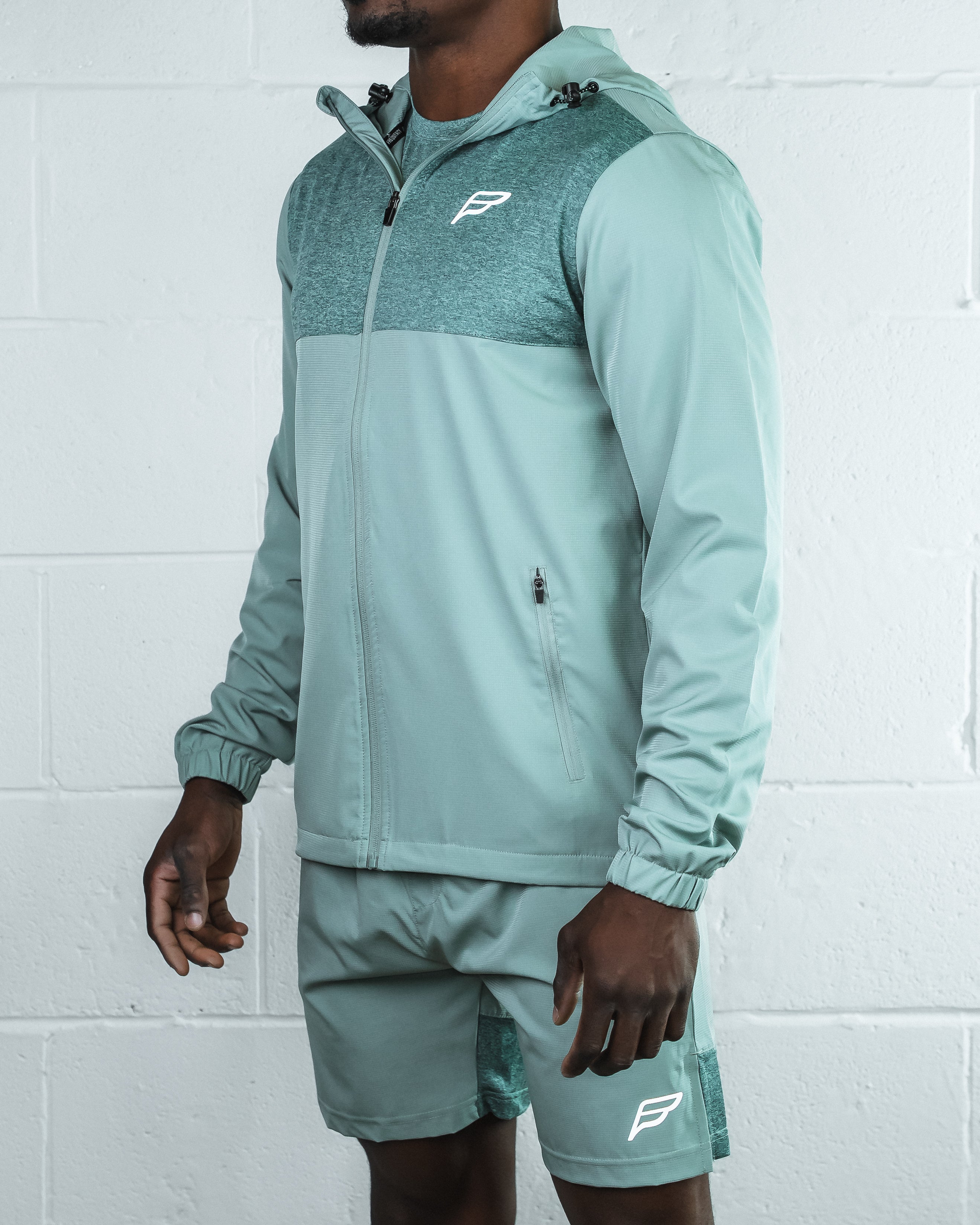 Frequency - Venture Windbreaker Three Piece - Dusky Sage